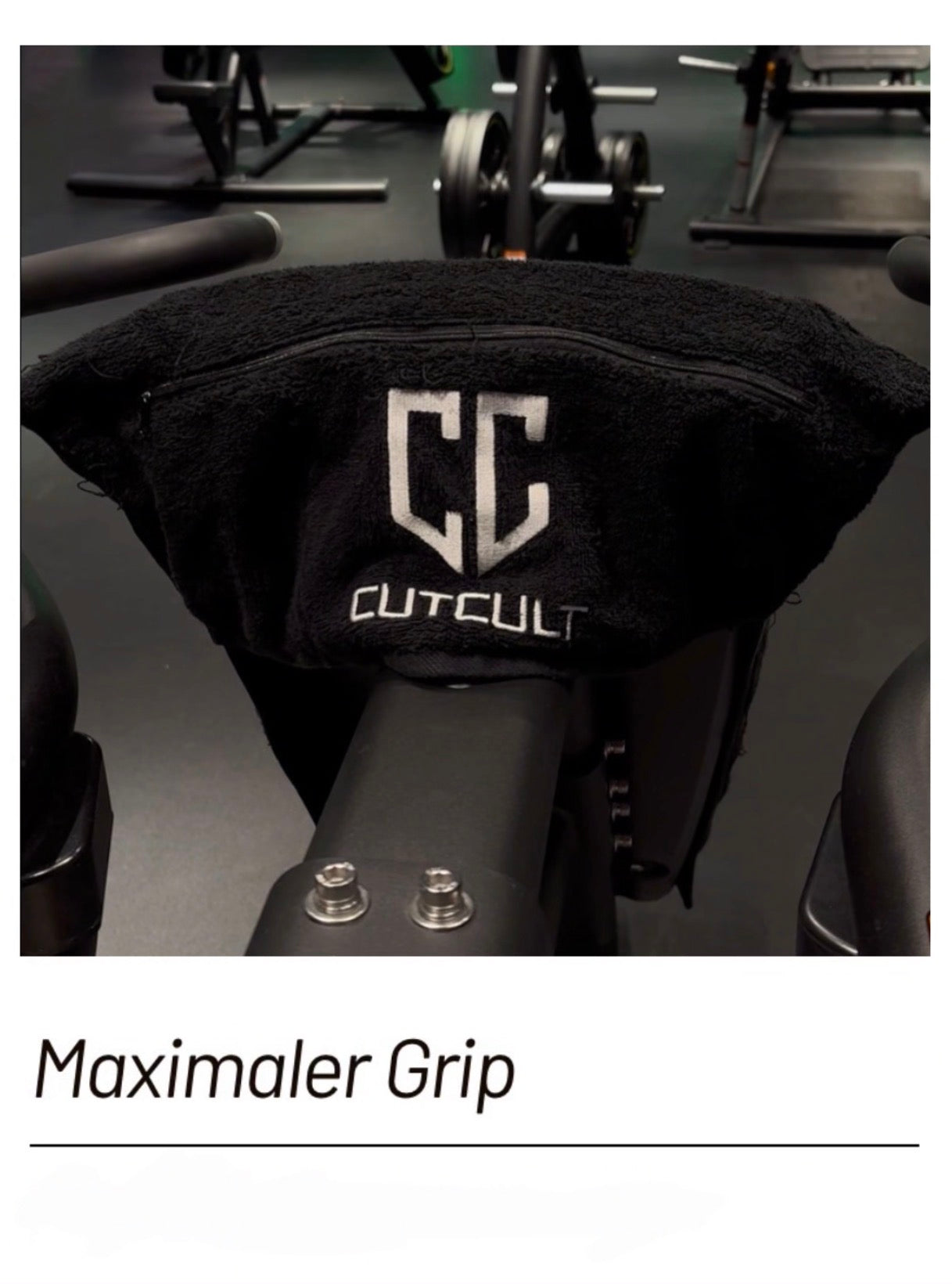 Rutschfestes Gym-Handtuch mit Tasche